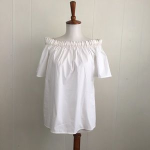 Banana Republic Grosgrain Off Shoulder Top‎
